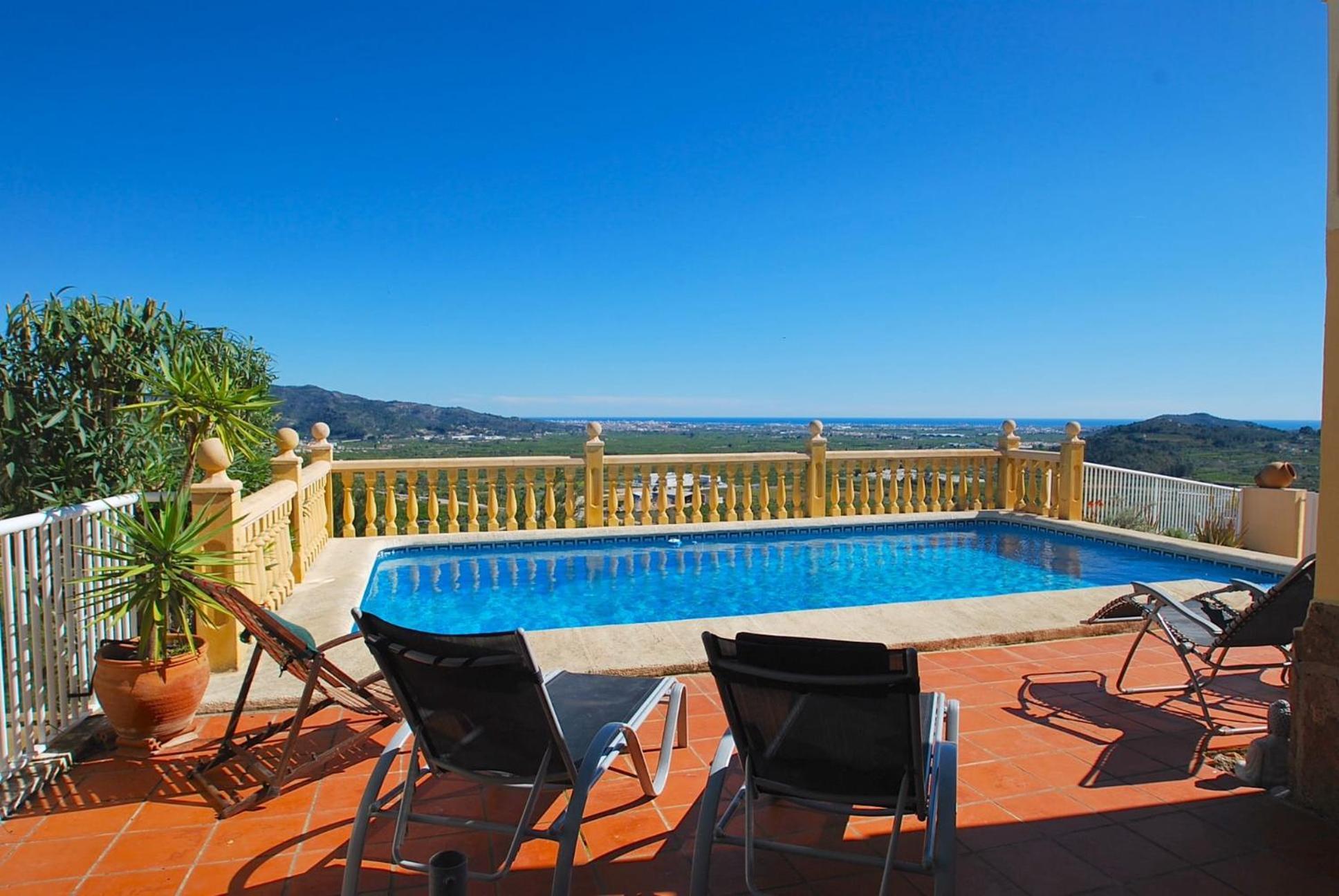 Holiday Villa With Breathtaking Sea- And Panoramic Views And Private Pool Ador Exterior foto