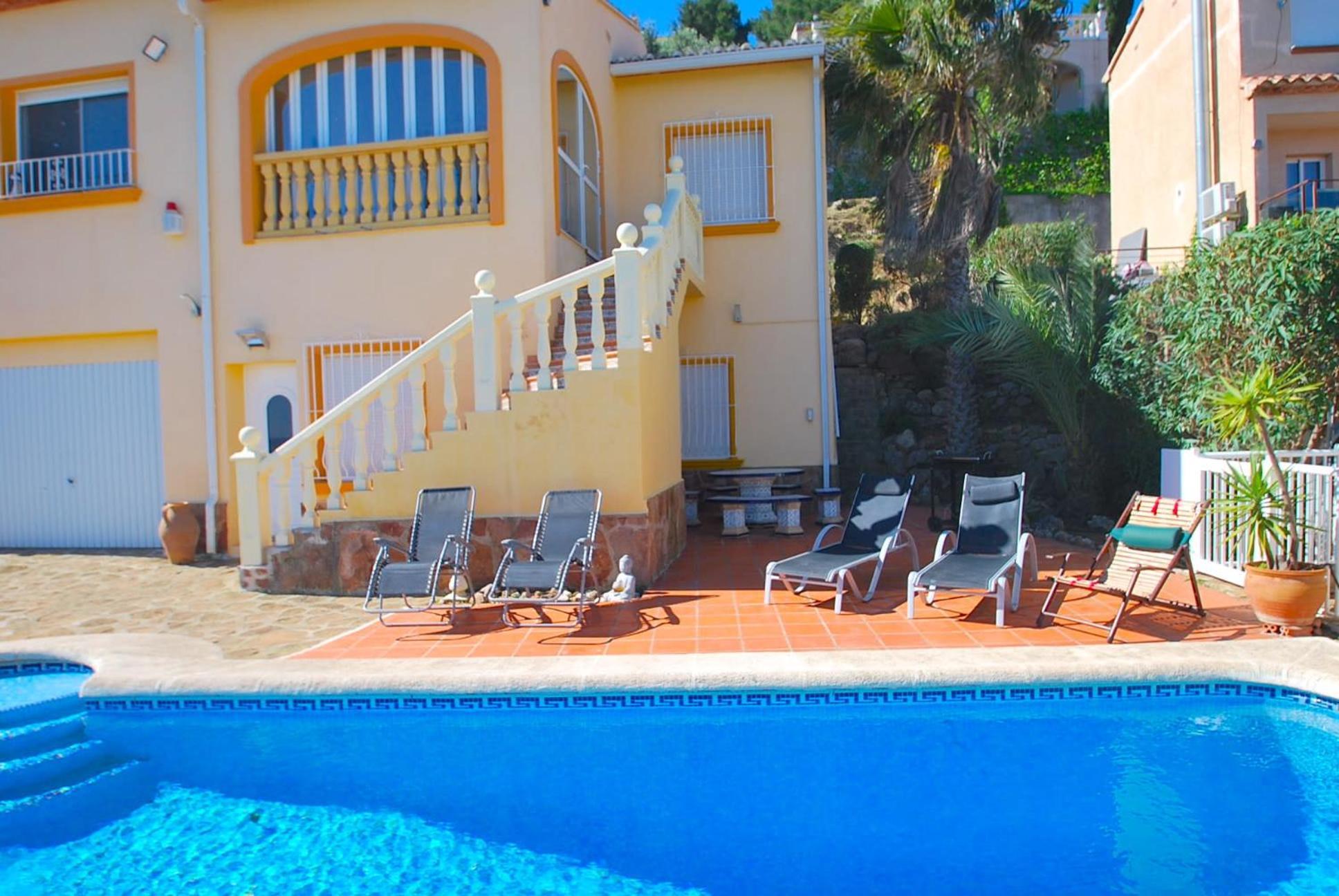 Holiday Villa With Breathtaking Sea- And Panoramic Views And Private Pool Ador Exterior foto